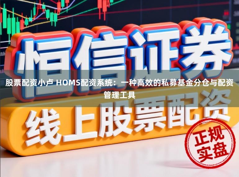 股票配资小卢 HOMS配资系统：一种高效的私募基金分仓与配资管理工具